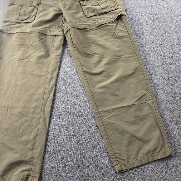 LL Bean Pants Adult Size Large Brown Tan Active Outdoor Casual Men's - Picture 5 of 15